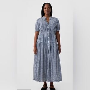 Gap x DÔEN Gingham Dress, size M
